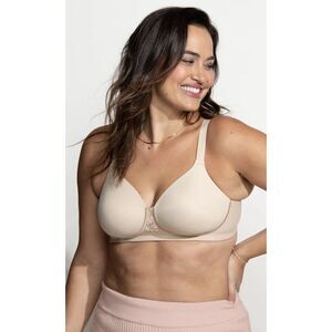 Vanity Fair Women's Beauty Back Smoothing Minimizer Bra Damask Neutral Size‎ 34H